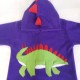 purple kentrosaurus hoodie