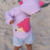 Pink spiked hedgehog hoodie