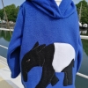alt="rainforest hoodie featuring tapir"