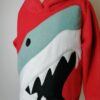 red great white shark hoodie