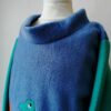 kids turtleneck smock with appliques
