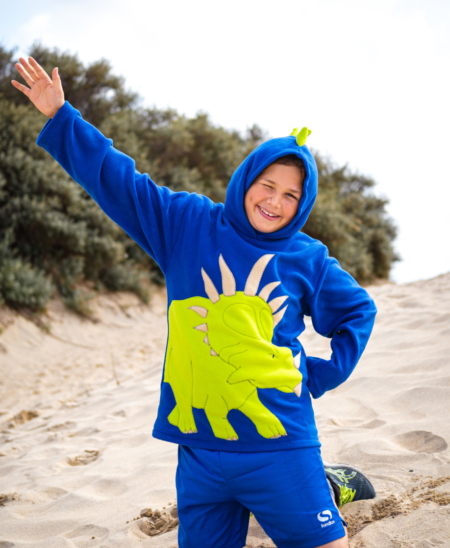 Styracosaurus dinosaur hoodie